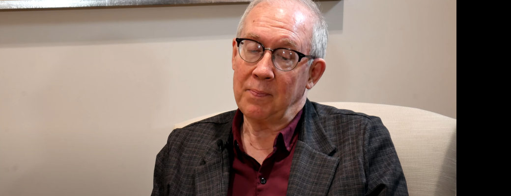 photo of david braly from video interview of david braly