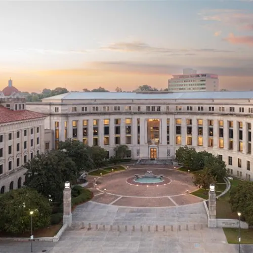 Aerial view of Alabama Middle's Courthouse Complex