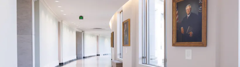 Portrait on the hallway