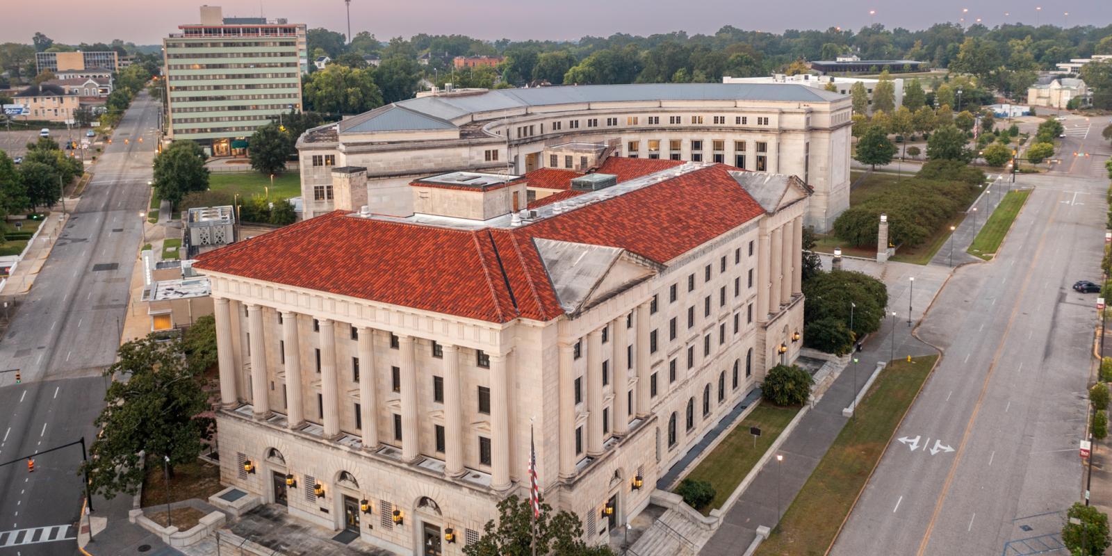 Historic Courthouse from above