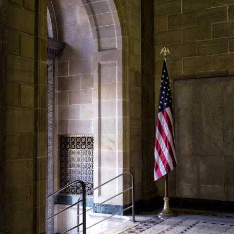 Historic entryway in the Alabama Middle District