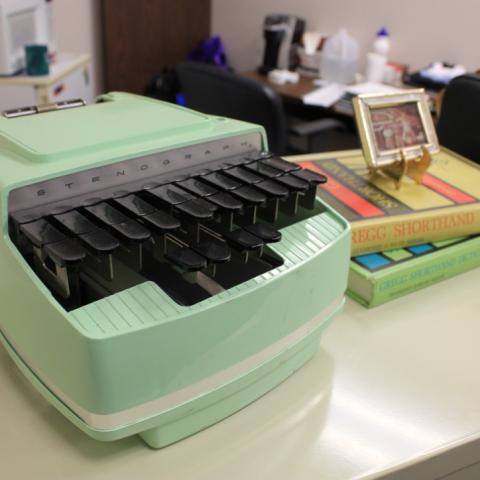 Stenography machine