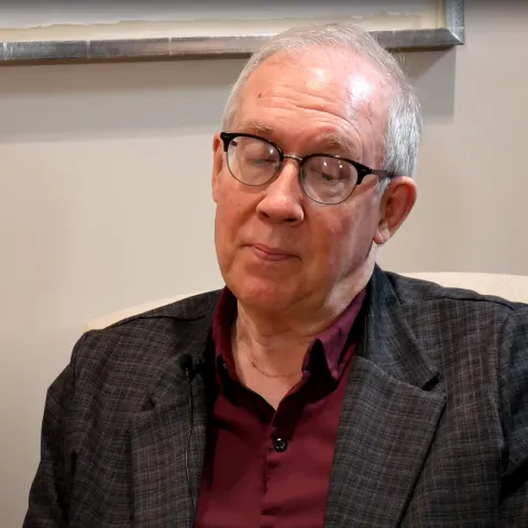 photo of david braly from video interview of david braly