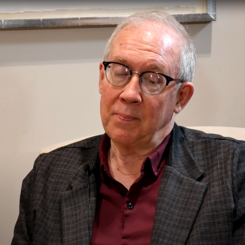 photo of david braly from video interview of david braly