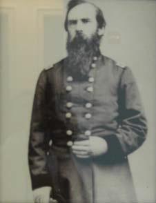 Photograph of Richard Busteed in Union uniform, circa 1863
