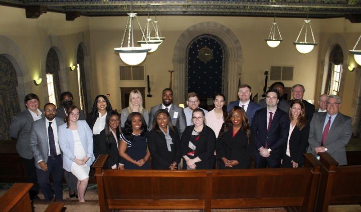 Photograph of Faulkner Law Students